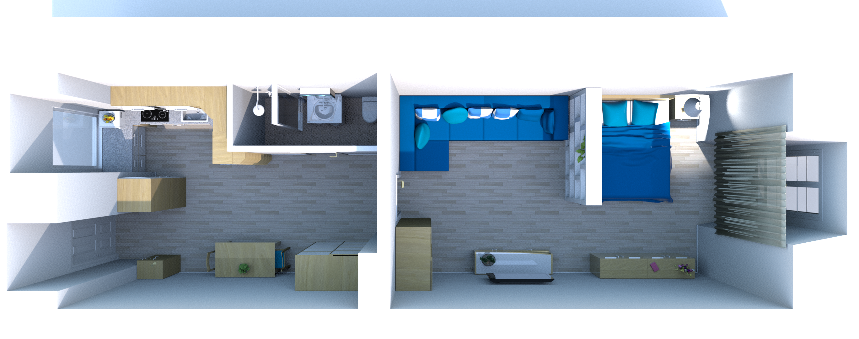 Apartmán L5 – vizualizace